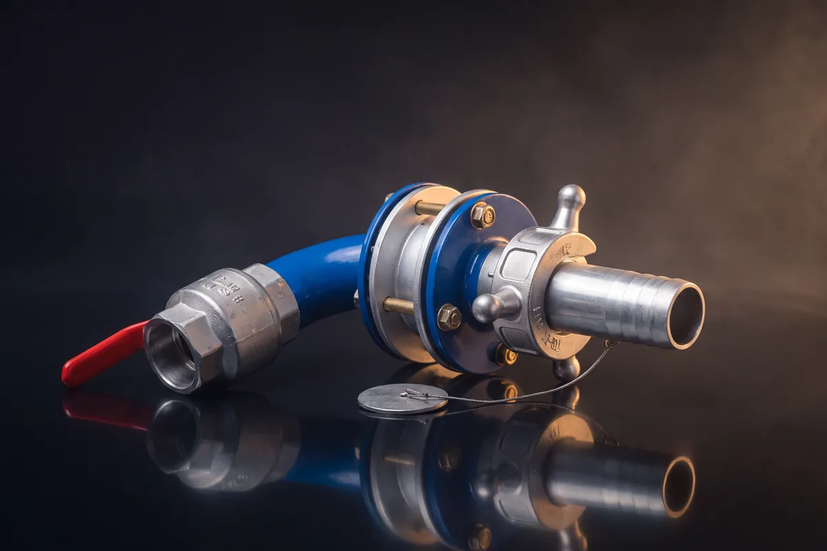 Устройства слива с краном и «сухой разъём»